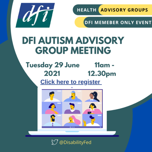 DFI Autism Advisory Group Meeting June