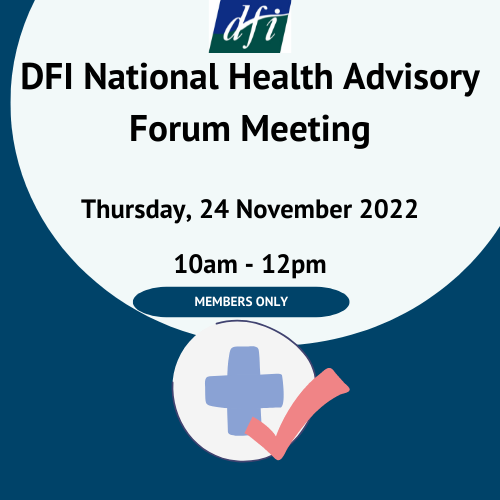 DFI National Health Advisory Forum Meeting (2)