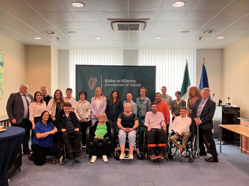 Irish delegation at EPPD 2023