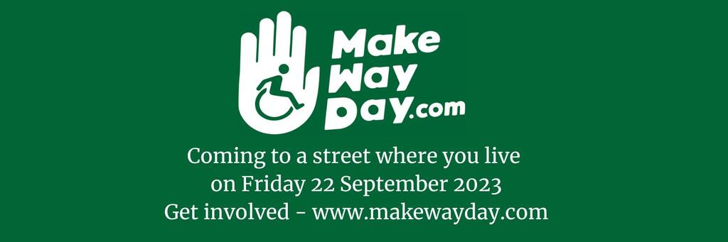 Twitter Header for Make Way Day 2023 