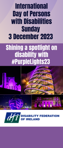 Purple Lights Banner 2023