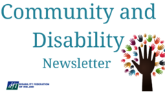Community and Disability Newsletter cover 4  (