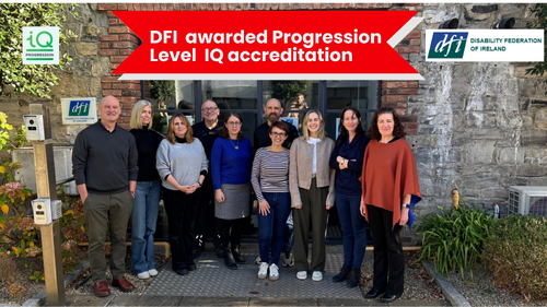 DFI has been awarded Progression Level accreditation