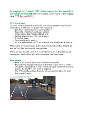 Transport and Disability: The Facts