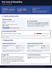Factsheet: Cost of Disability - The lived reality