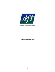 DFI Annual Review 2016