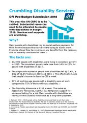 Crumbling Disability Services