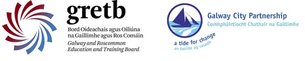 GRETB and Galway City Partnership logos